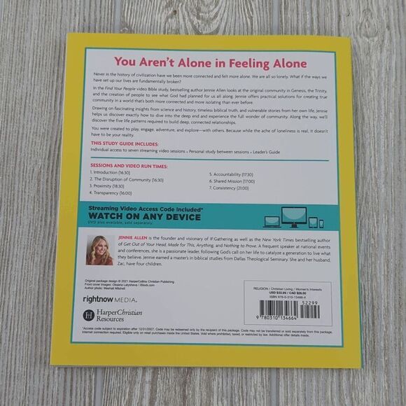 Find your People by Jennie Allen Building Deep Community in a lonely World - Picture 6 of 6